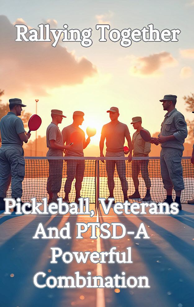 Pickleball as peer support for veterans overcoming PTSD together.