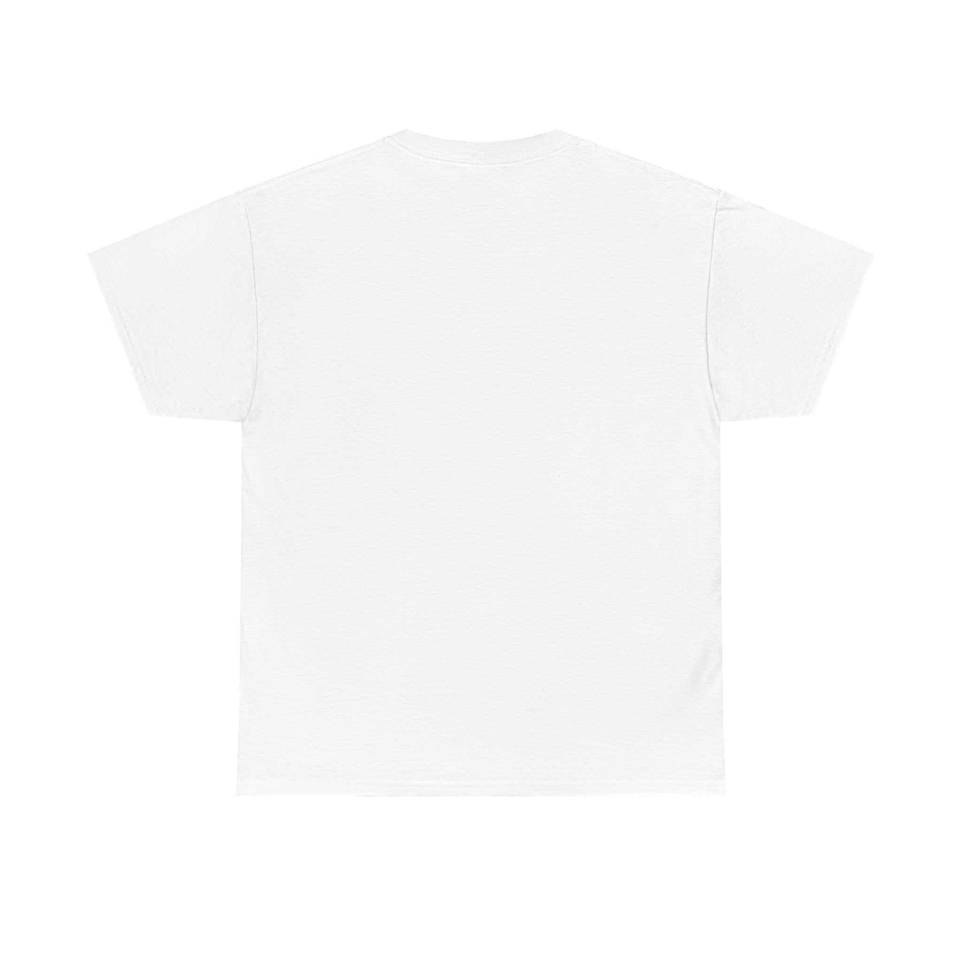 White unisex cotton t-shirt back view for Retro Pickleball Club Tee sports apparel
